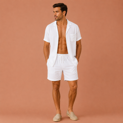 Owen™ | Conjunto de lino de lujo para hombre