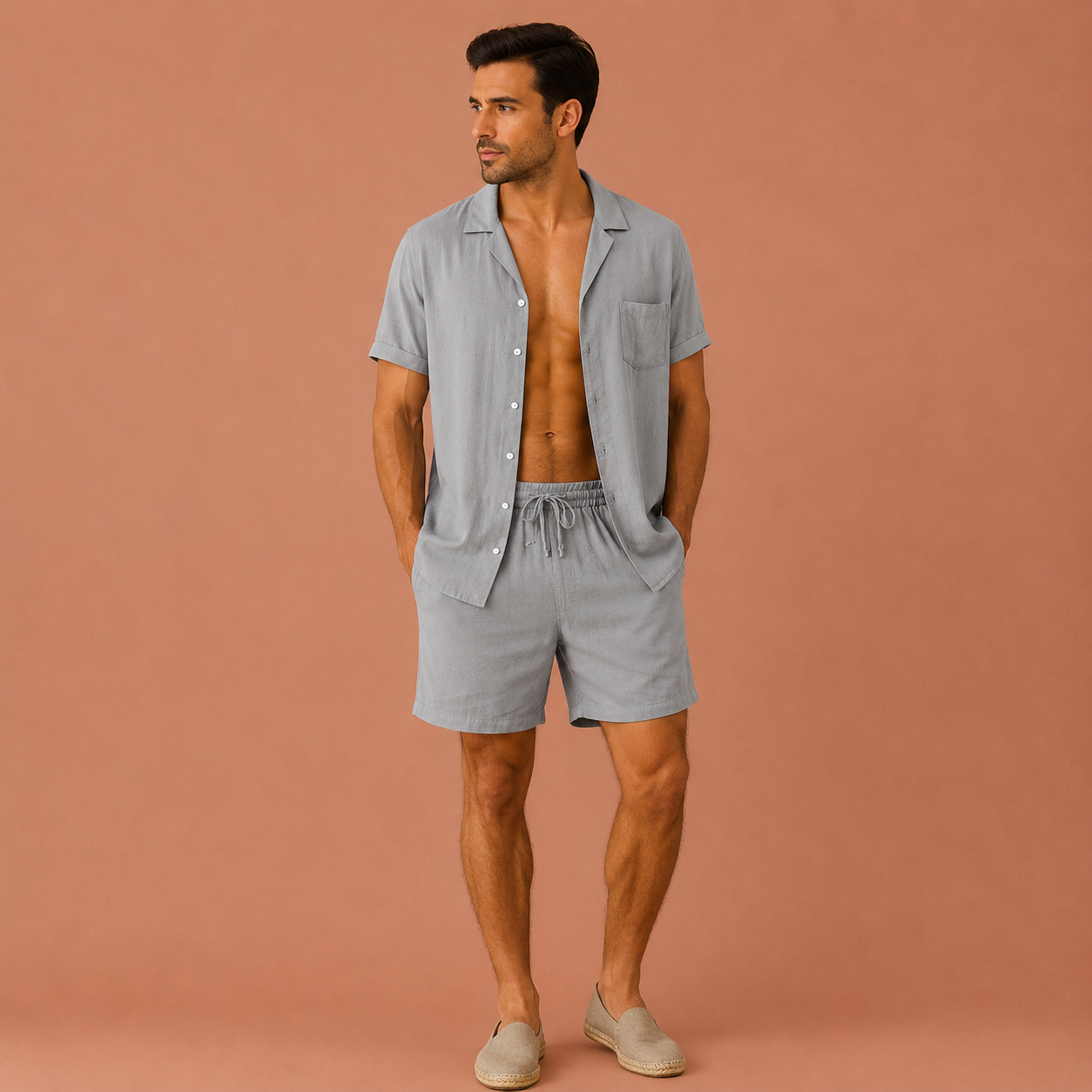 Owen™ | Conjunto de lino de lujo para hombre