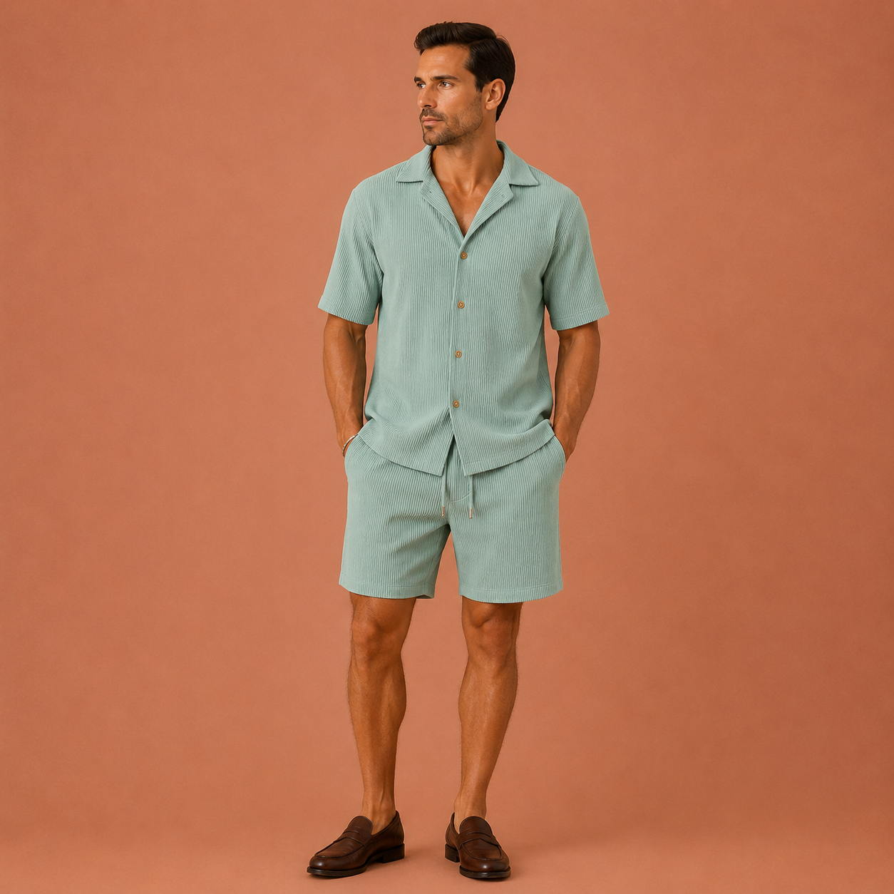 ELIO™ | Conjunto de lino cómodo para hombre