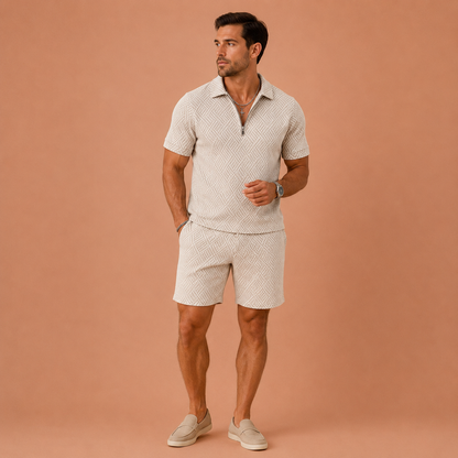 HUGO™ | Conjunto casual de polo y pantalones cortos