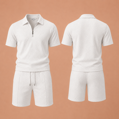 HUGO™ | Conjunto casual de polo y pantalones cortos