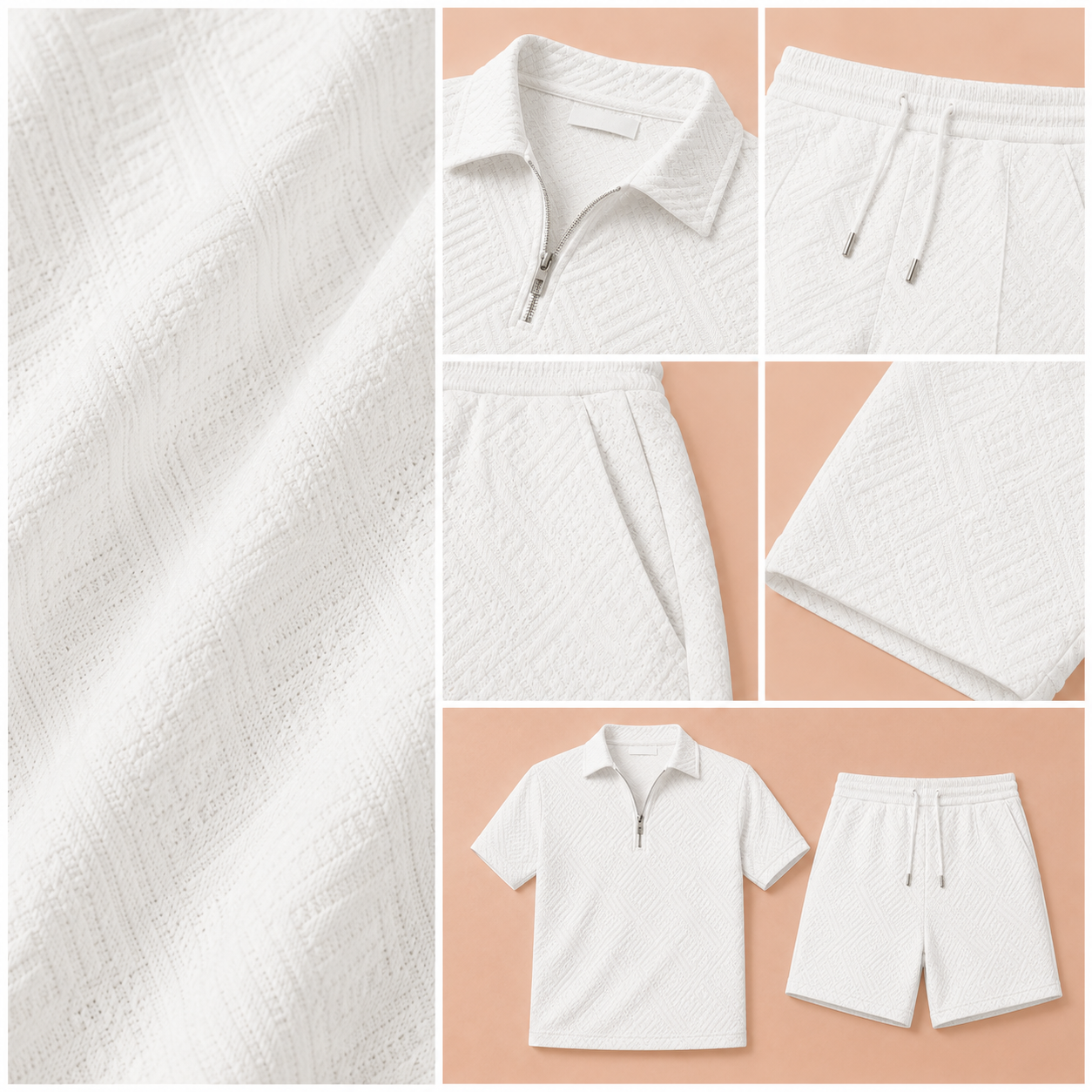 HUGO™ | Conjunto casual de polo y pantalones cortos