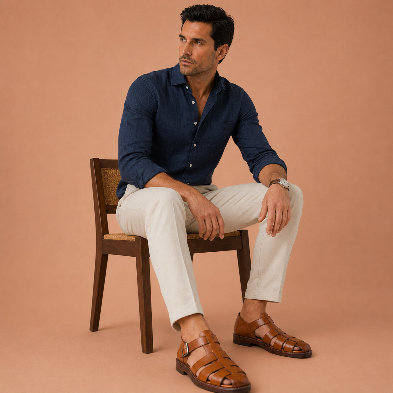 NERO™ | Sandalias de alta gama para hombre