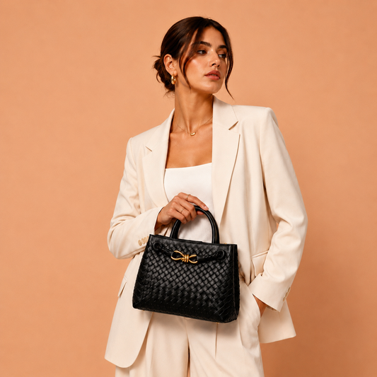 CAMILA™ | Bolso Tote Trenzado Premium