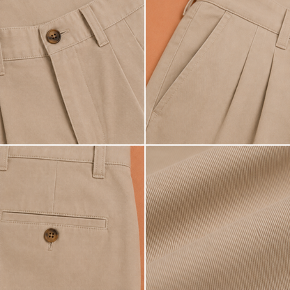 CALVI™ | Bermudas de Verano con Pliegues