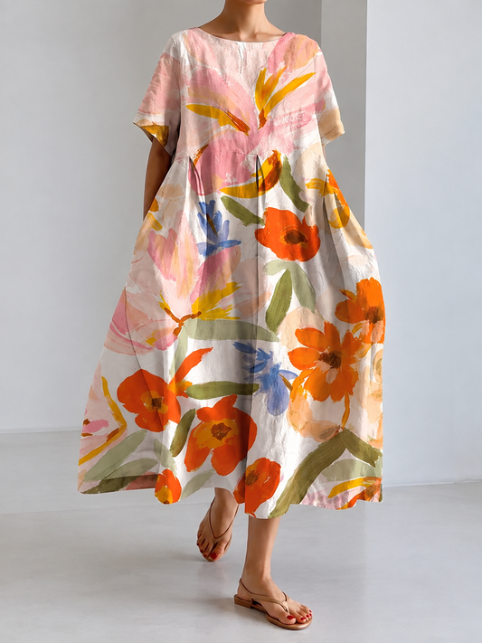 Robe d'été fleurie Rosanna