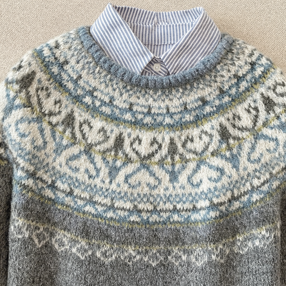 Luxe™ | Pull en maille vintage chic