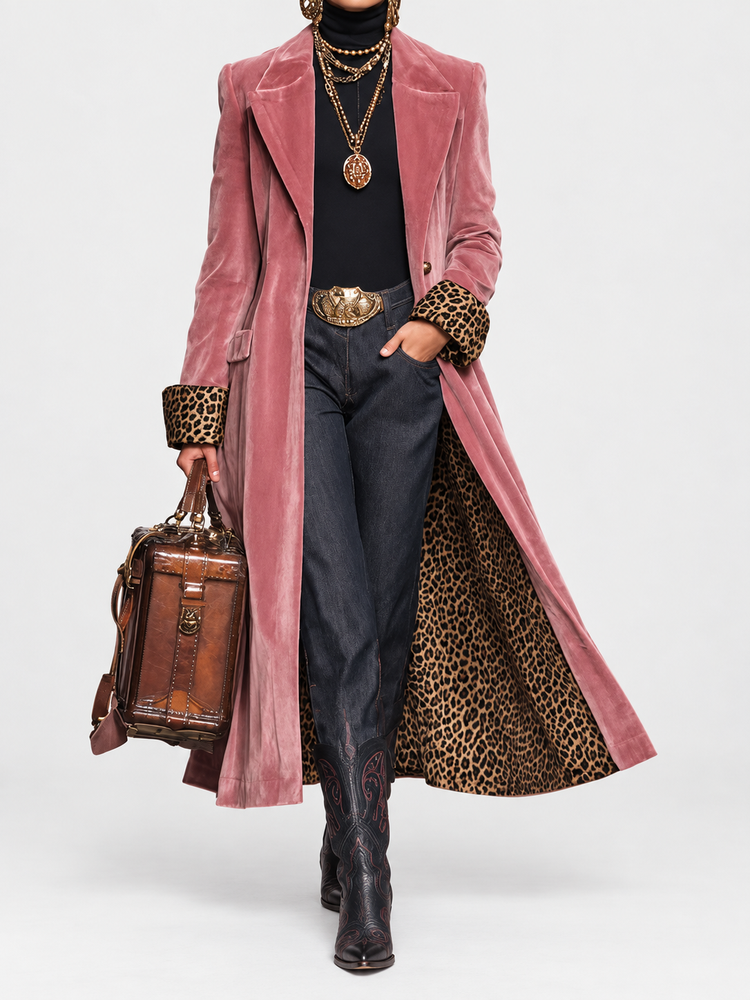 Madison - Élégant manteau long ajusté