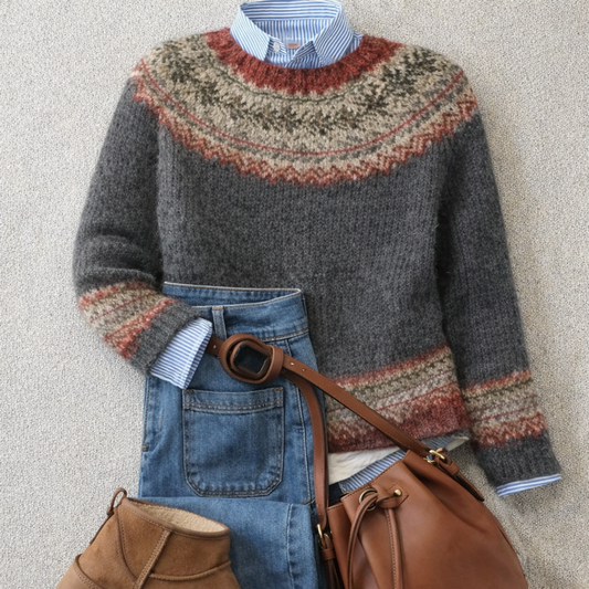 Lauren™ | Pull en maille nordique Heritage
