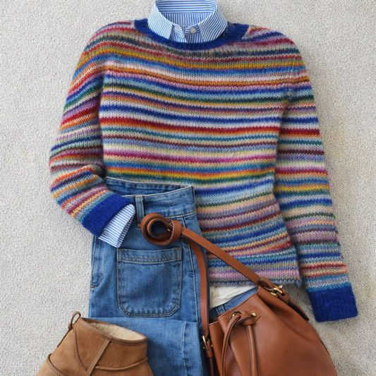 Megan™ | Pull en maille nordique Heritage