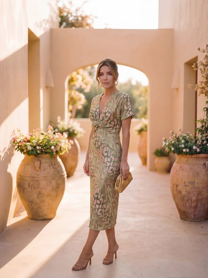 ANTONELLA™ | Vestido Elegante de Tejido Ligero y Fluido