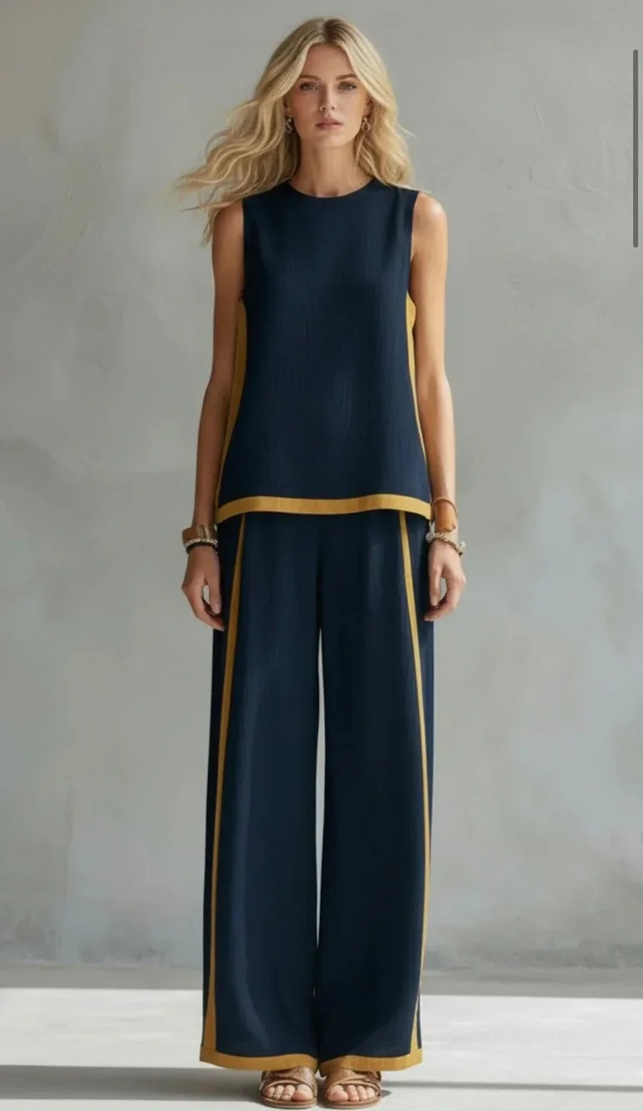 LEILA™ | Elegante Conjunto de Dos Piezas