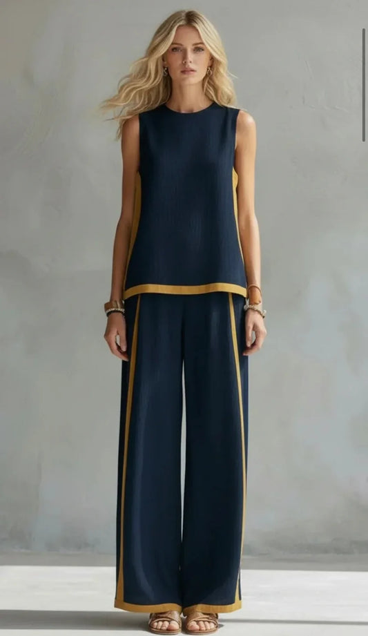 LEILA™ | Elegante Conjunto de Dos Piezas