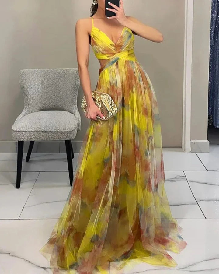 GISELLE™ | Vestido Largo Floral