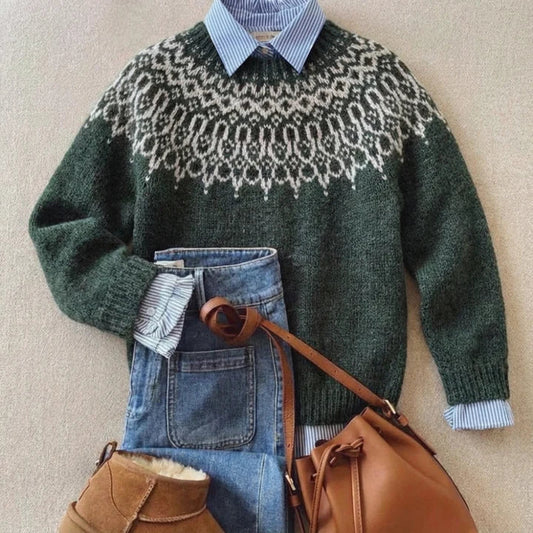 Tundra™ | Pull classique vintage en maille