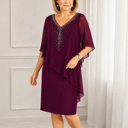 Joise | Robe élégante drapée