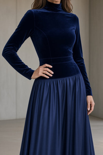 Robe en velours Vivien™