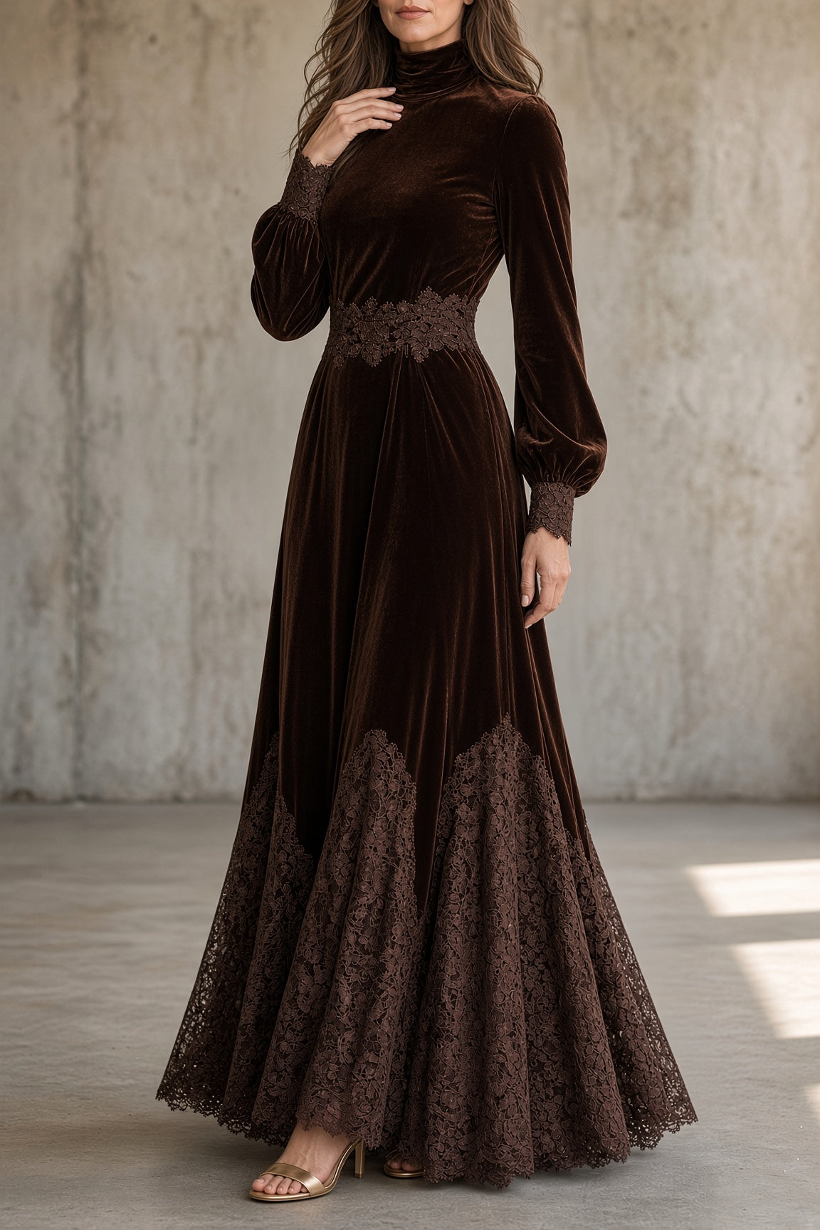 Robe en velours Monica™