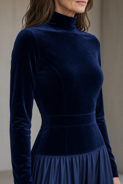 Robe en velours Vivien™