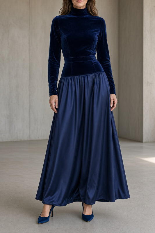 Robe en velours Vivien™