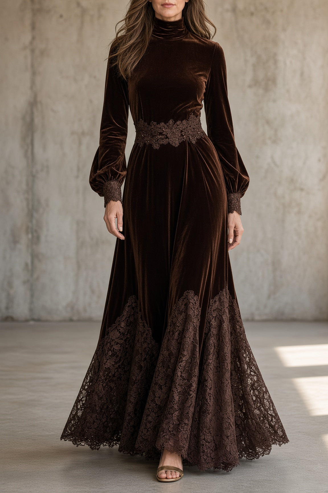 Robe en velours Monica™