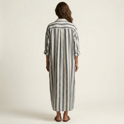 Carra | Vestido maxi a rayas