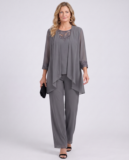 Lillie - Ensemble classique de trois pièces au style minimaliste
