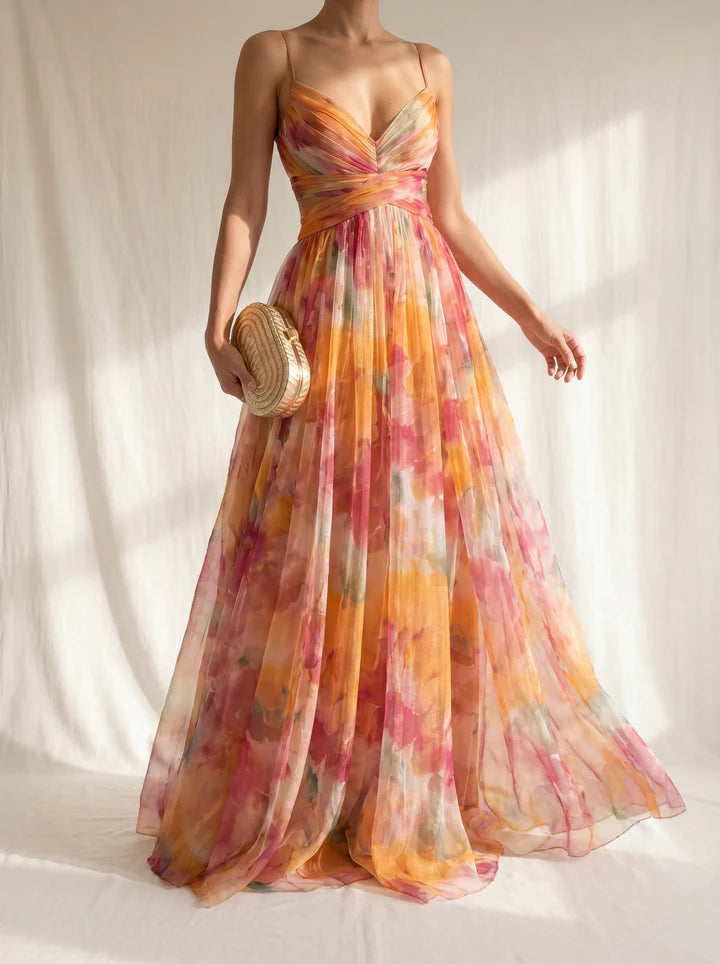 GISELLE™ | Vestido Largo Floral