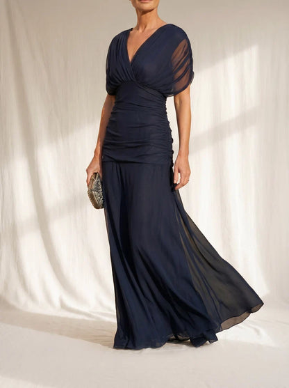 AVERY™ | Vestido Azul Elegante