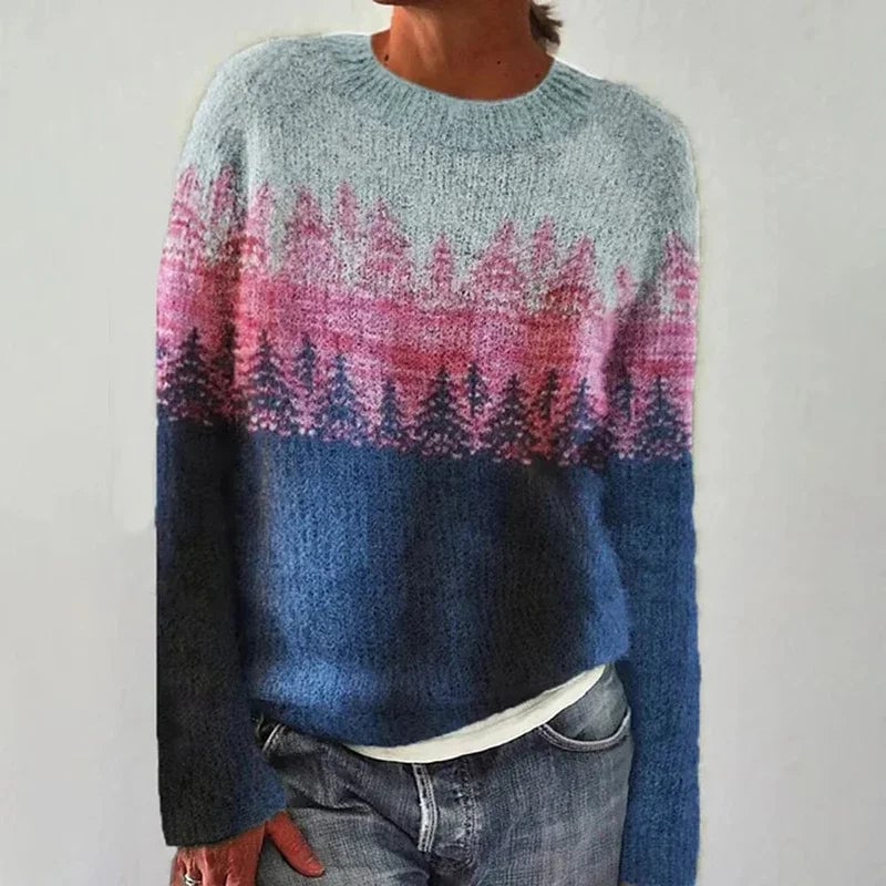 Avery | Pull rétro douillet