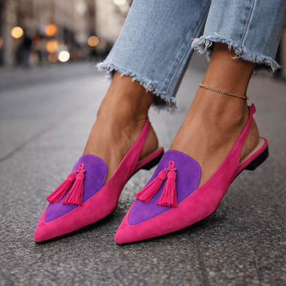 ELIZA™ | Sandalias con Tiras y Borlas