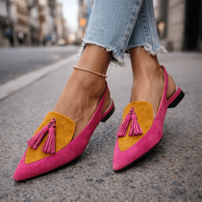 ELIZA™ | Sandalias con Tiras y Borlas