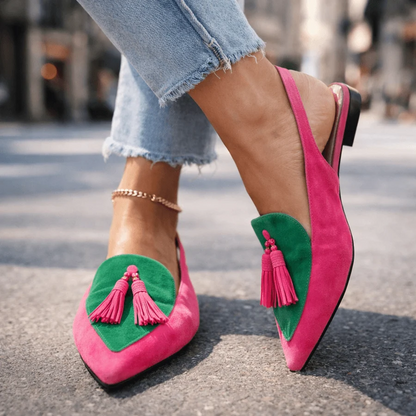 ELIZA™ | Sandalias con Tiras y Borlas
