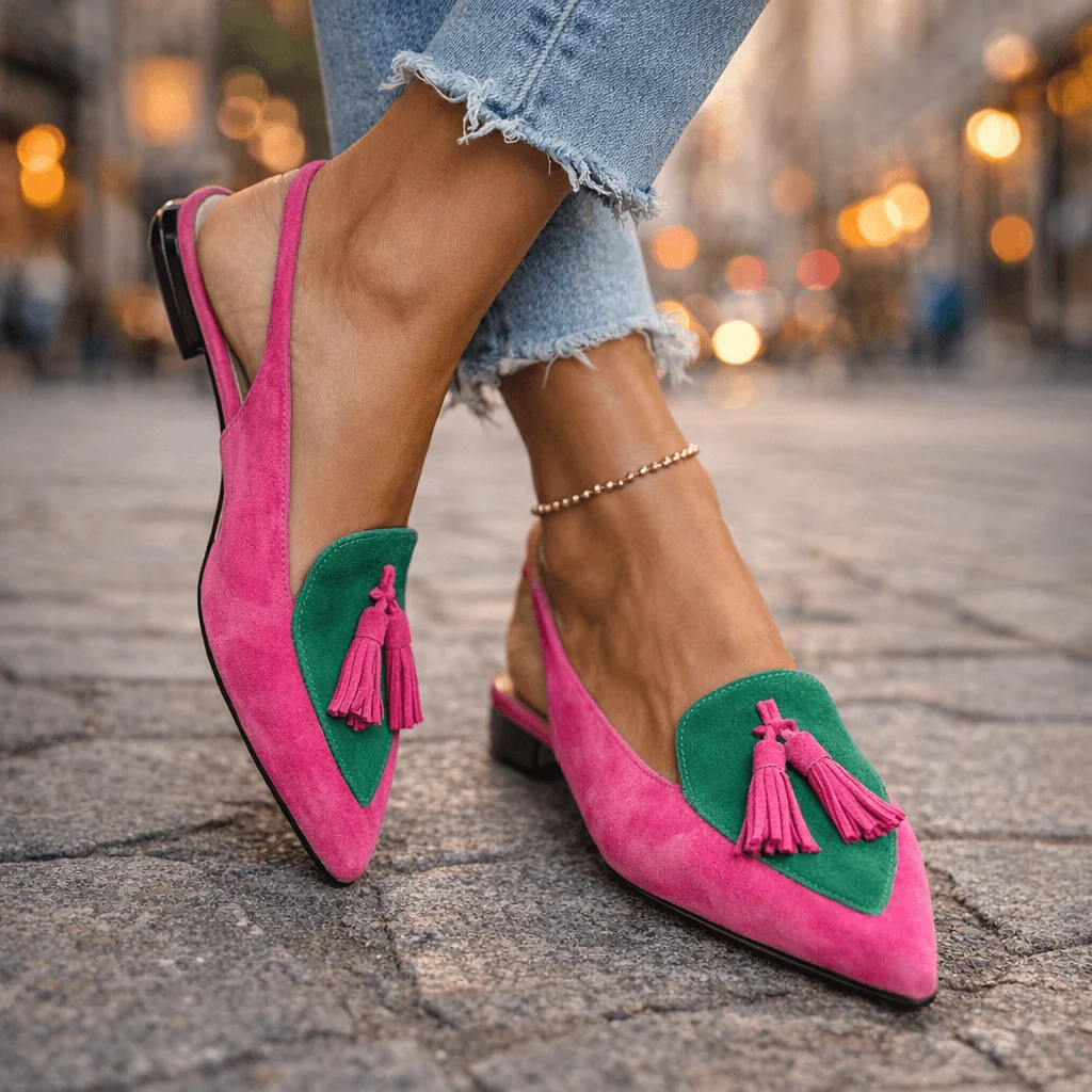 ELIZA™ | Sandalias con Tiras y Borlas