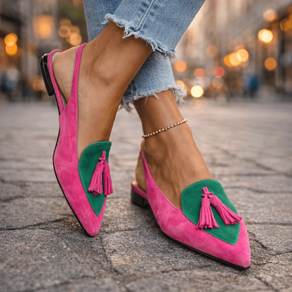 ELIZA™ | Sandalias con Tiras y Borlas