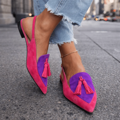 ELIZA™ | Sandalias con Tiras y Borlas