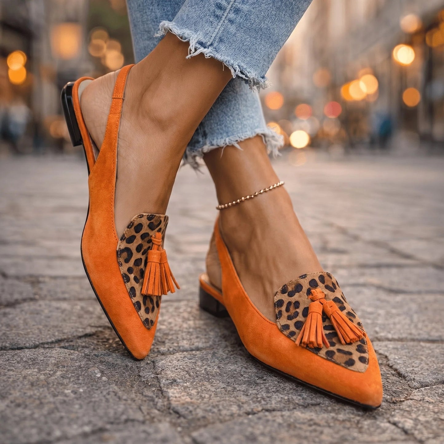 ELIZA™ | Sandalias con Tiras y Borlas