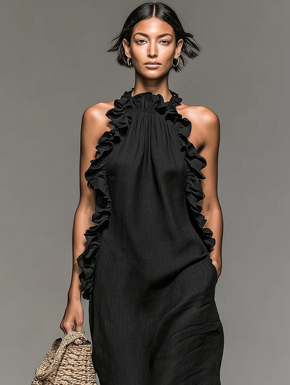 ADRIANA™ | Vestido Largo con Volantes
