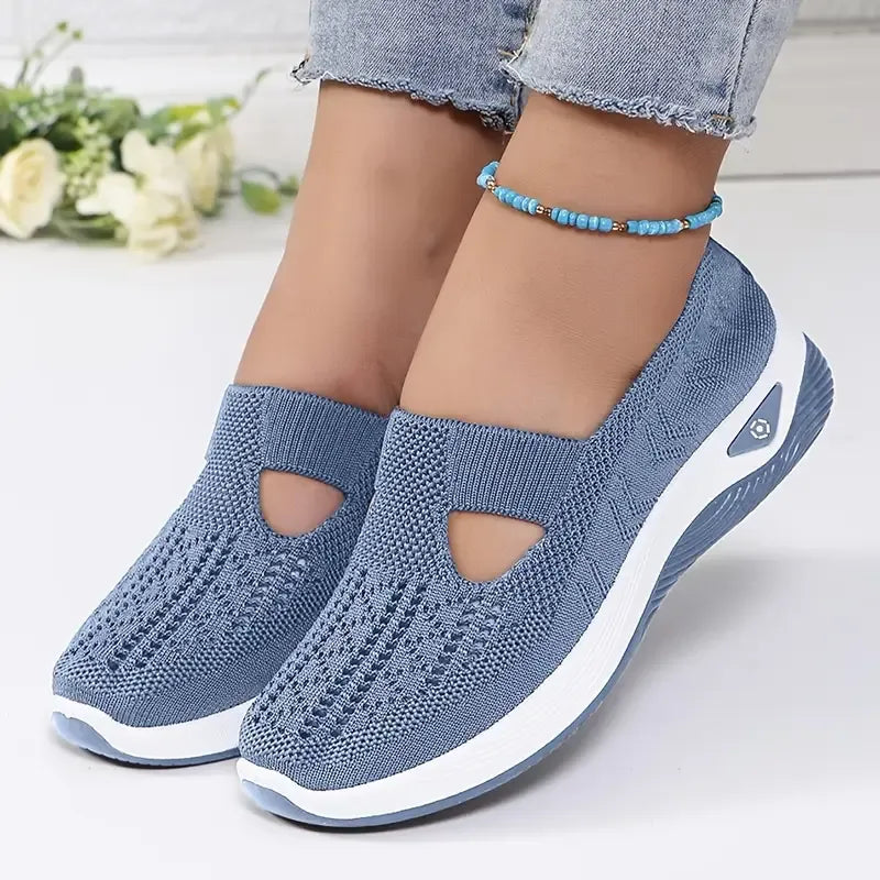 BRISA™ | Zapatilla Slip-On Transpirable con Cuña