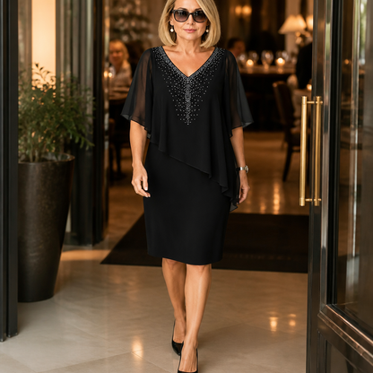 Joise | Robe élégante drapée