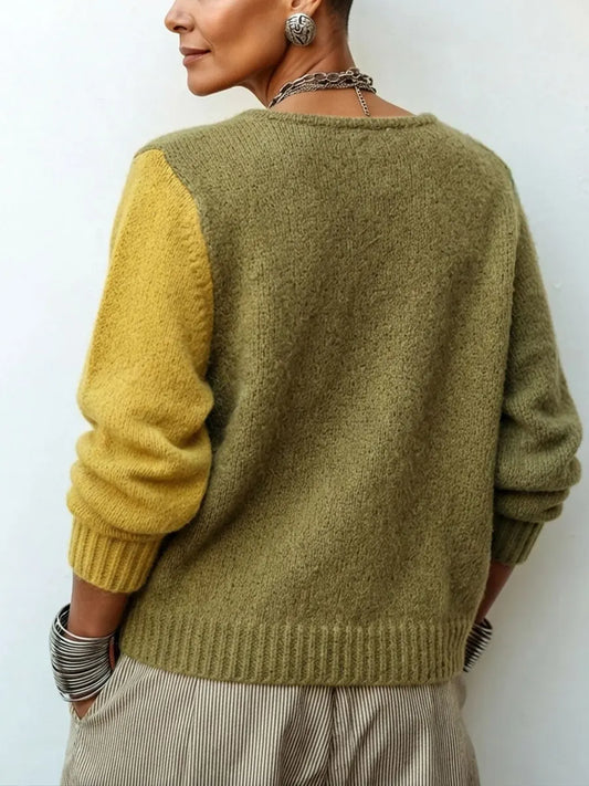 Weston™ | Color-Block Knit Sweater