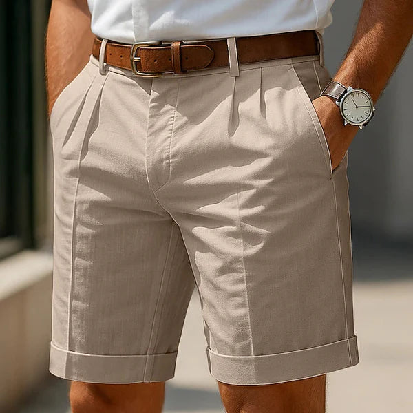 CALVI™ | Bermudas de Verano con Pliegues