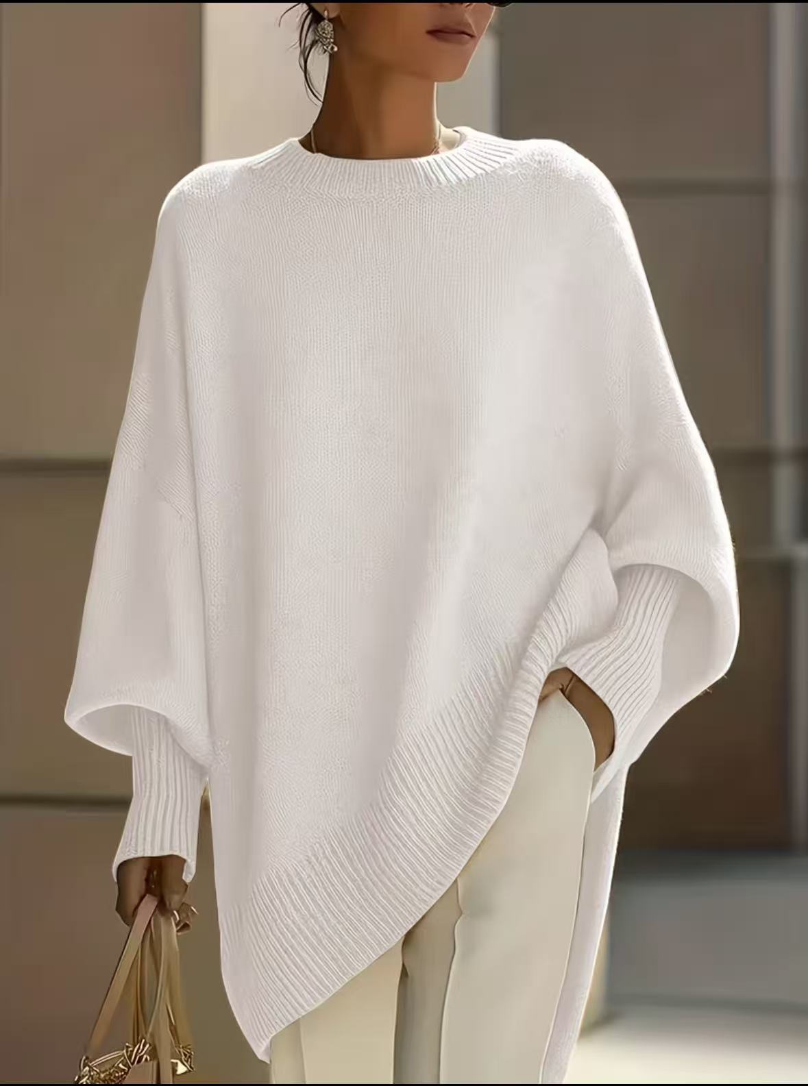 Kelsey™ | Pull oversize en maille drapée