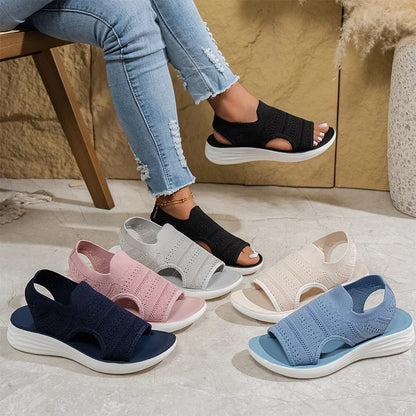 Anna™ | Sandalias con plataforma, de material transpirable para mujer