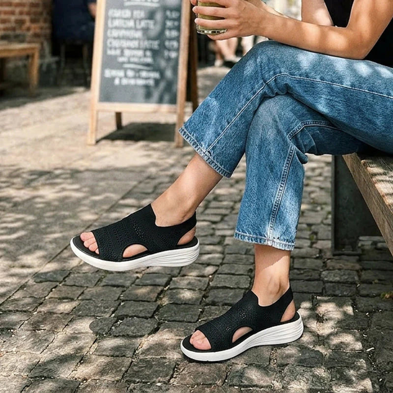 Anna™ | Sandalias con plataforma, de material transpirable para mujer
