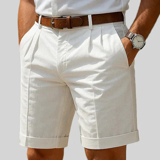 CALVI™ | Bermudas de Verano con Pliegues