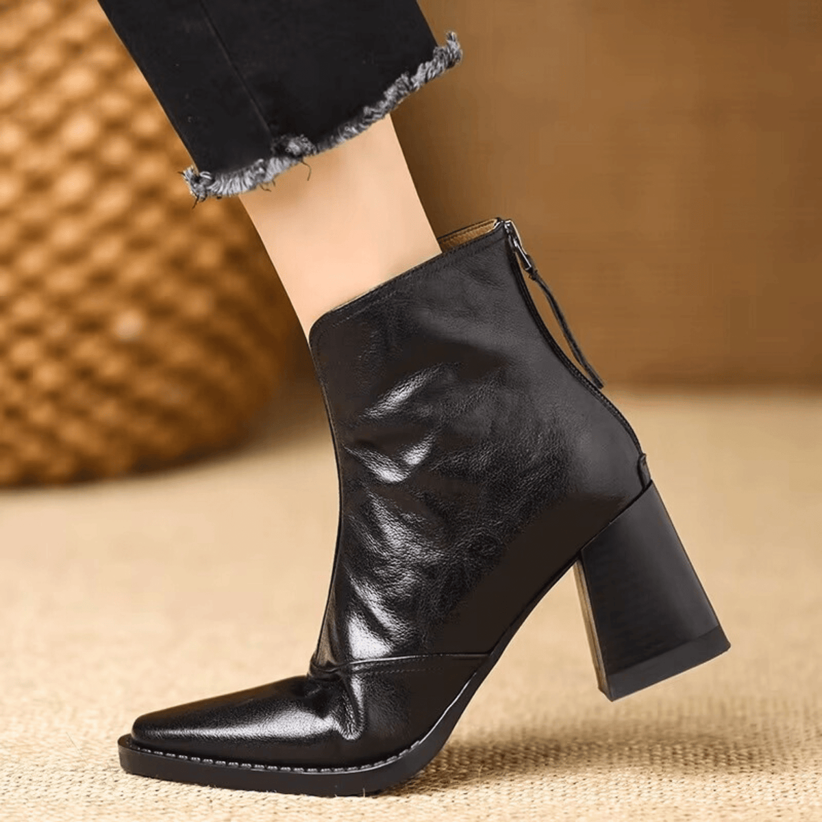 Amélie | Bottines en cuir