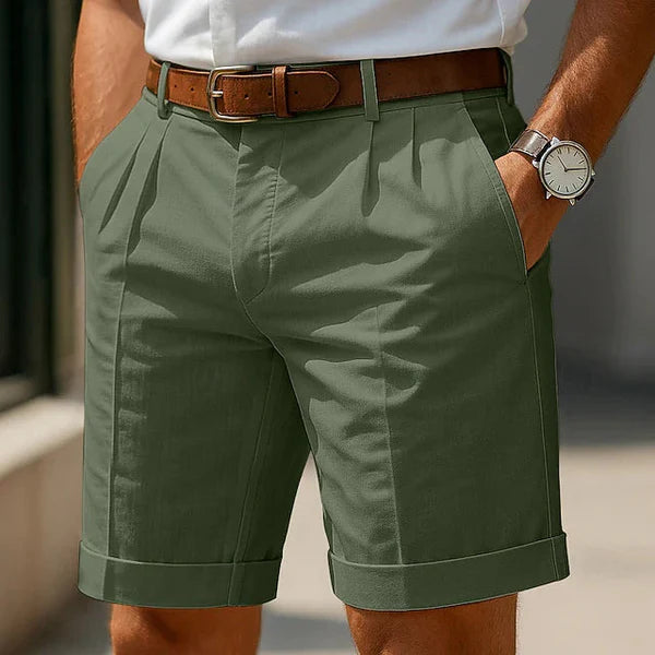 CALVI™ | Bermudas de Verano con Pliegues