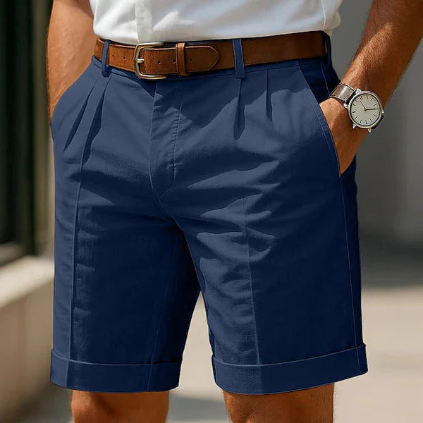 CALVI™ | Bermudas de Verano con Pliegues